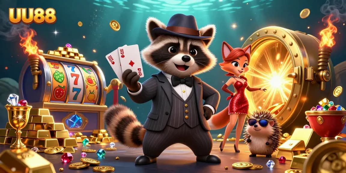 Experience thrilling gameplay with UU88 in this vibrant casino atmosphere.