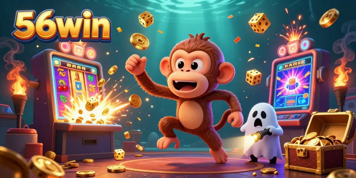 Experience winning moments in 56win's thrilling casino with vibrant jackpots and captivating gameplay.