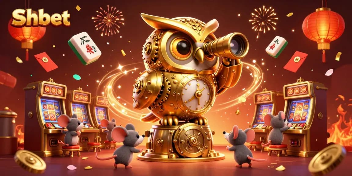 Shbet players enjoying colorful gambling excitement at a lively casino with festive elements.