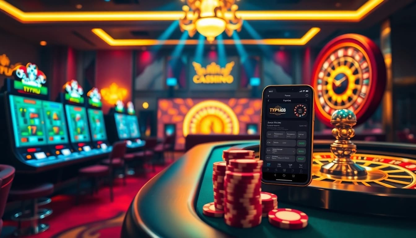 Experience unparalleled thrills at nhà cái typhu88 with vibrant casino visuals and engaging gambling interfaces.