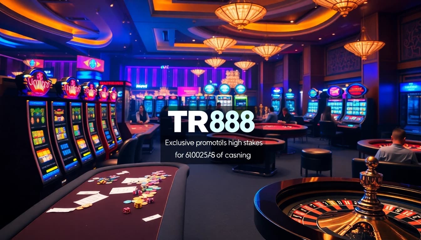 Experience thrilling moments at TR88 with vibrant casino games and high-stakes action.