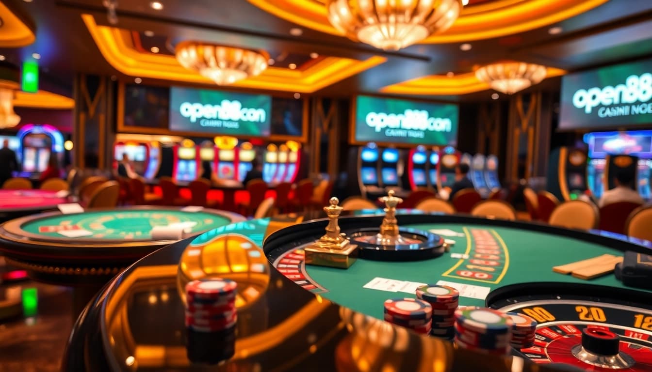 Experience the excitement of open88 con with dynamic casino games and vibrant betting action.