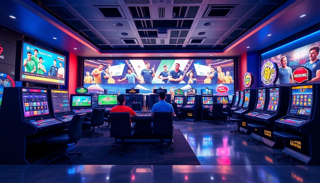 Dynamic online betting interface of 98WIN showcasing vibrant gaming options and user engagement.