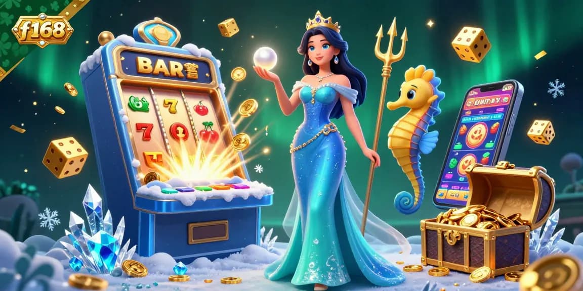 Experience thrilling casino action at f168 with sparkling treasures and jackpot excitement.