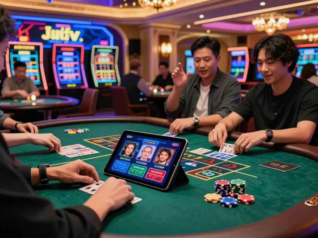 Engaging hit club live casino gaming experience with vibrant atmosphere and advanced technology