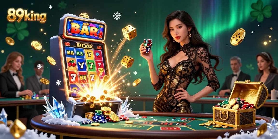 Experience the thrilling atmosphere of 89king with high-value chips and explosive jackpots.