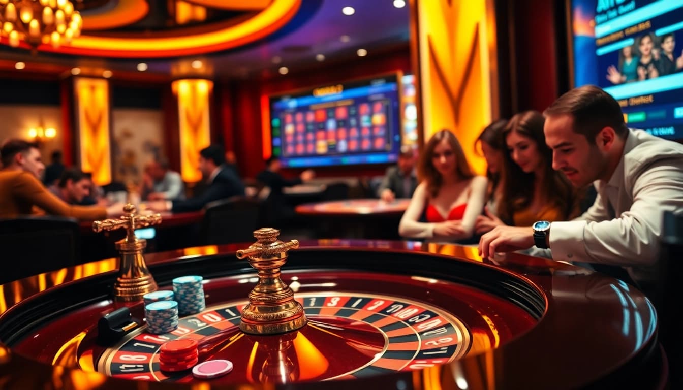 Experience the excitement of winning at https://bl555.exchange/ with vibrant casino tables and engaging players.