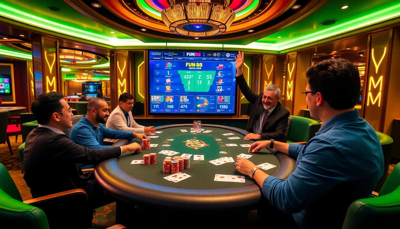 Featuring a lively poker scene, Fun 88's casino brings excitement and glamour to online gambling.