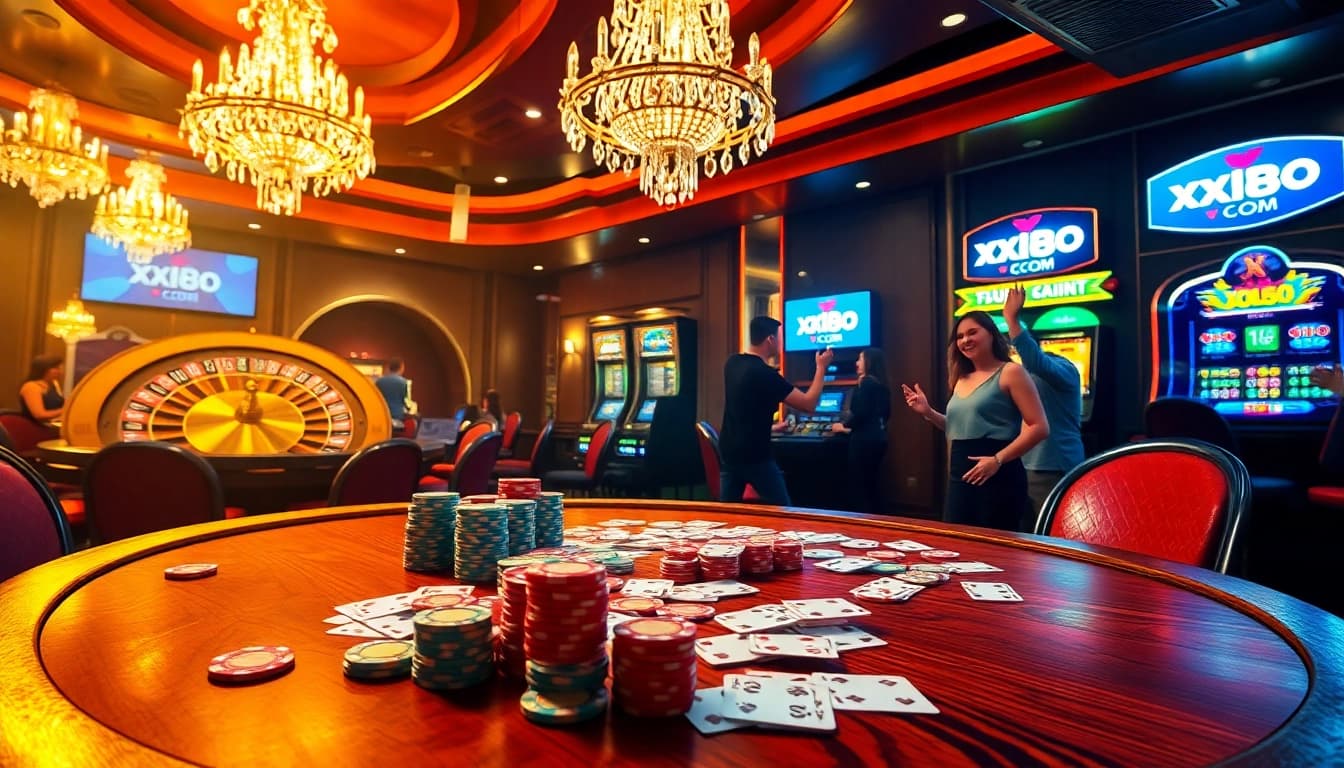 Experience the thrill of winning at xn88 com with vibrant casino games and lively players.