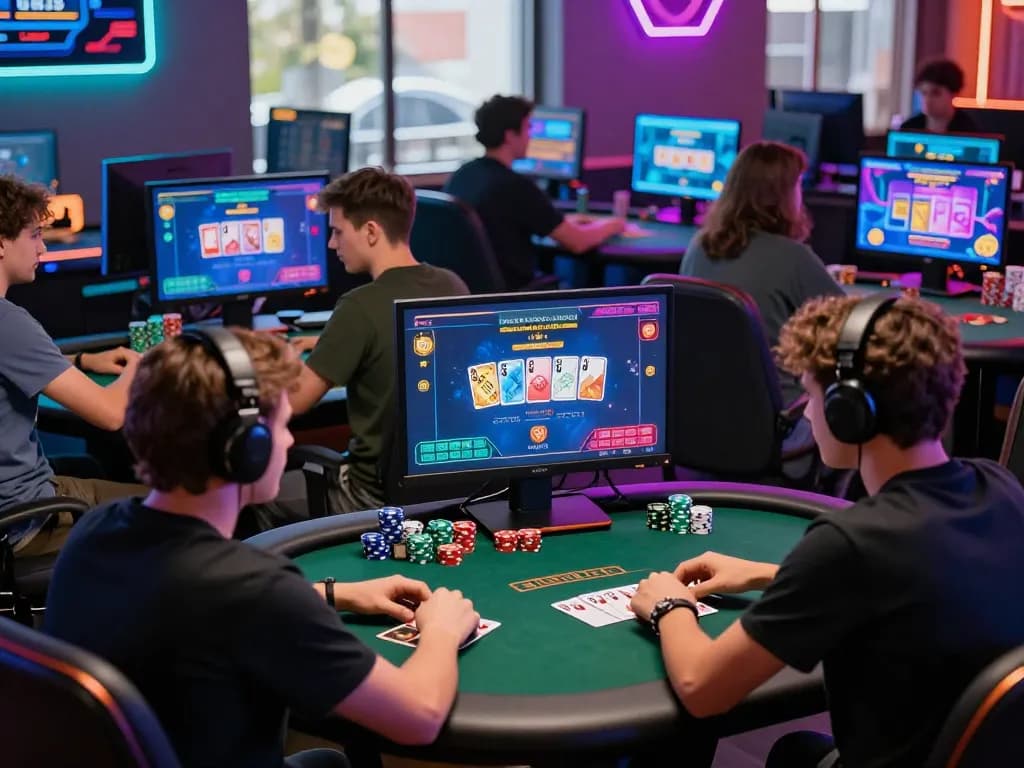 Players enjoying Game bài in a lively and interactive online gaming environment.