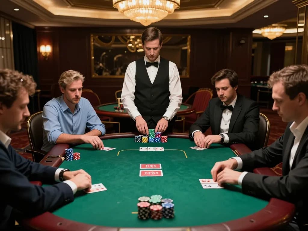 Experience high-stakes poker gaming action at ta888 within a luxury casino setting