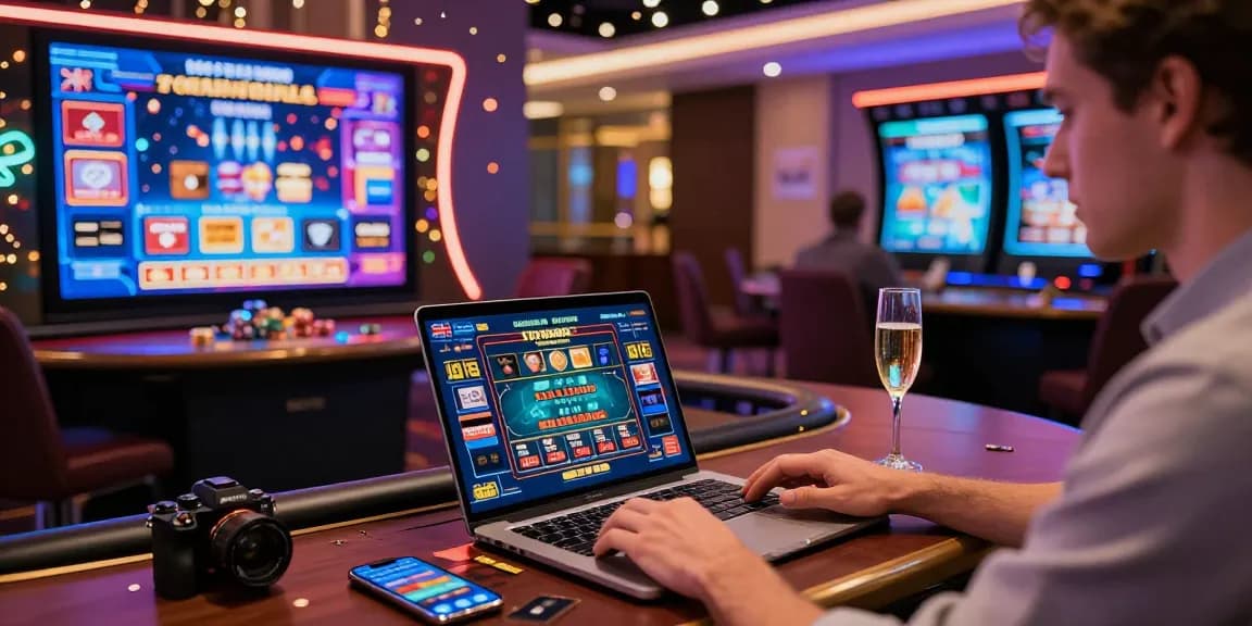 Experience the thrill of casinos that accept credit cards, featuring vibrant gaming moments and luxurious surroundings.