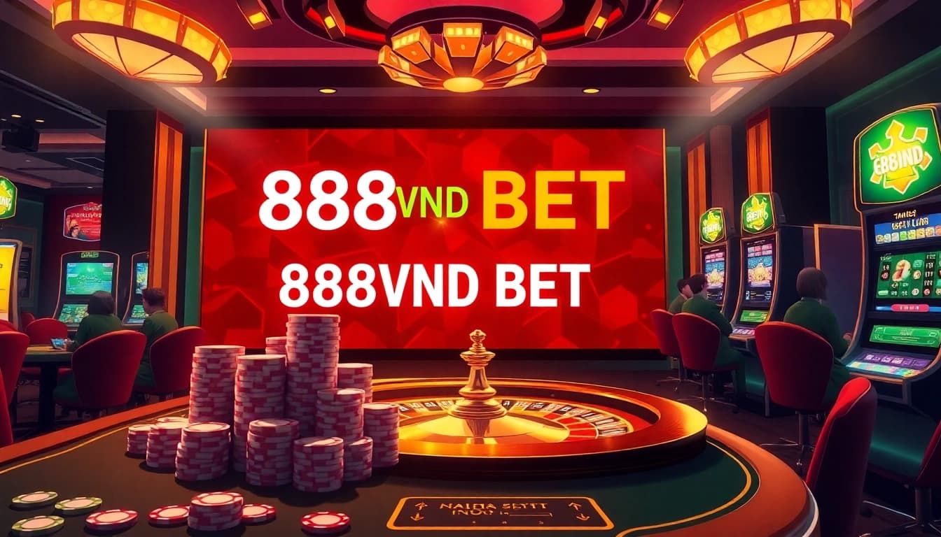Experience the thrill of gambling at 888VND BET with vibrant casino games and engaging players.