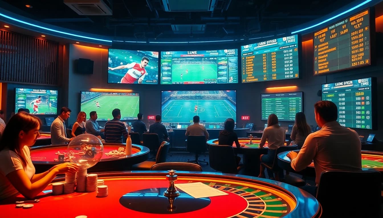 Experience trực tiếp luongson by watching live football games in a professional online gambling atmosphere.