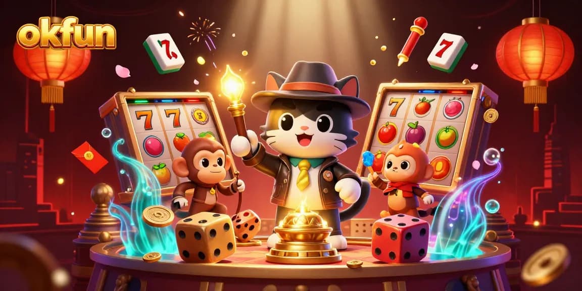 Play thrilling casino games at okfun and discover rich rewards through slots and jackpots.