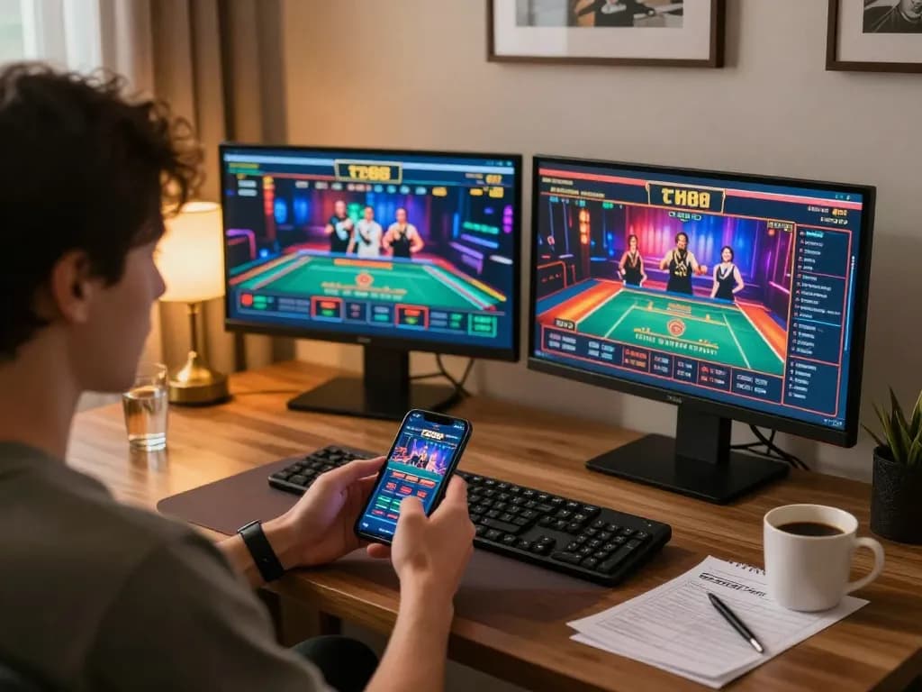 tr88 đăng nhập process on smartphone while enjoying online casino gaming at home