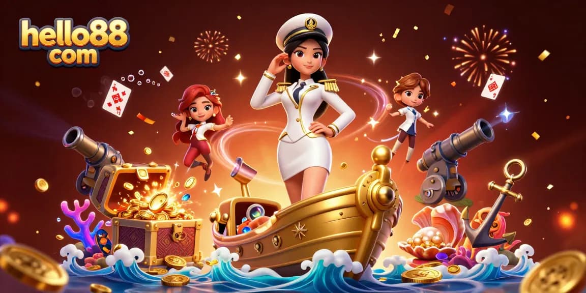 Engage with hello88 com for thrilling online gaming adventures among gold coins and gems.