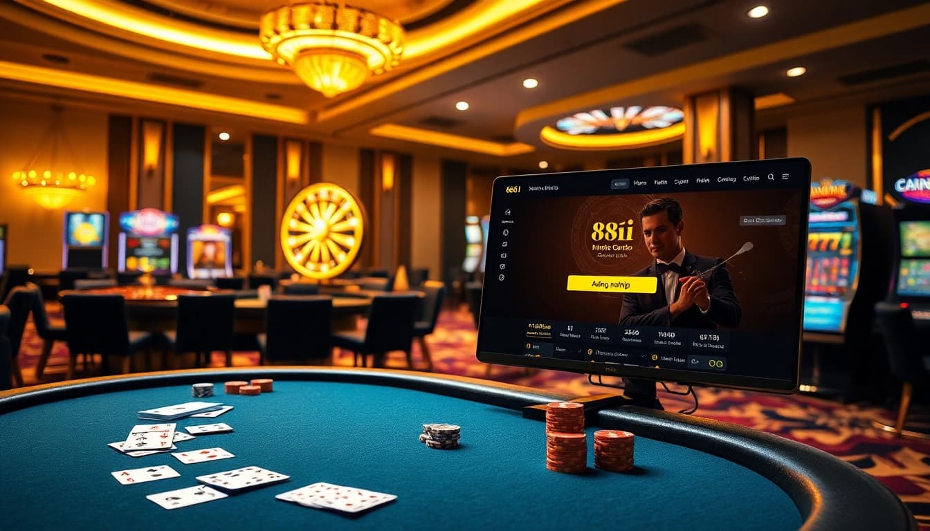 Login interface at 88I for an exciting casino experience.
