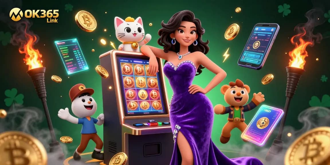 Engage with exciting slots and jackpots at OK365 Link for thrilling casino action!