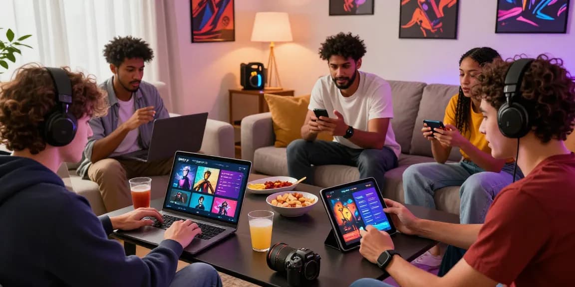 Players engaging with Degrees of Lewdity on multiple devices in a cozy gaming environment.