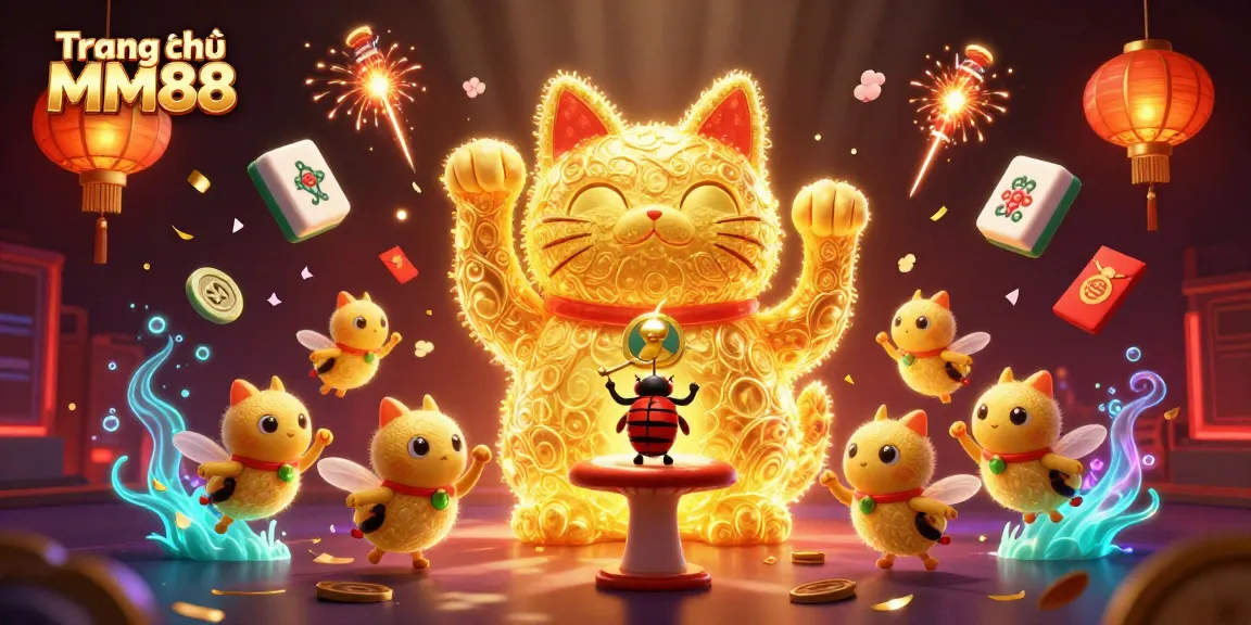 Experience winning thrills with Trang chủ MM88's vibrant casino world full of animated symbols and excitement.