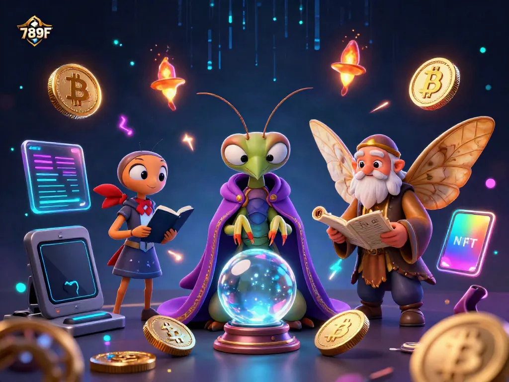 Experience the thrills of 789F through a mystical 3D scene with a fortune teller and ancient wisdom.