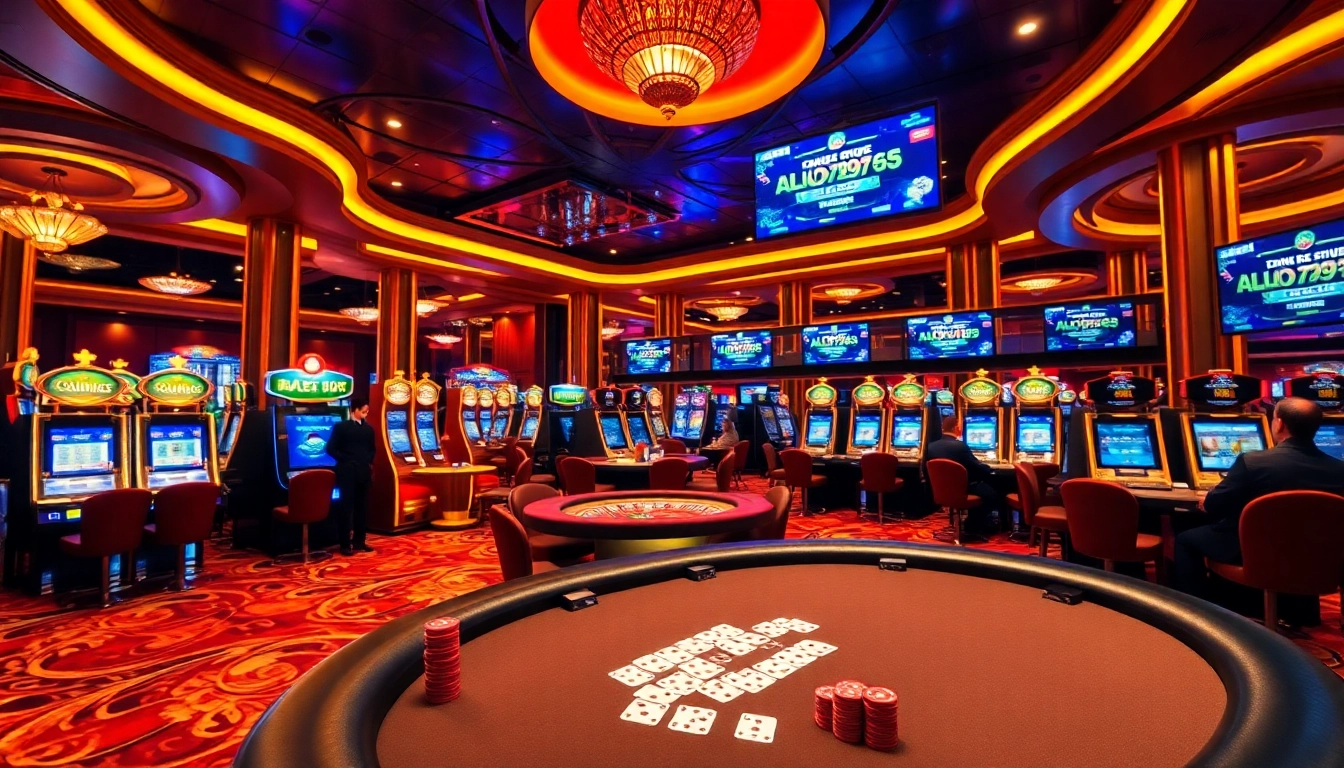 Experience the thrill of ALO789 with vibrant casino gaming visuals.