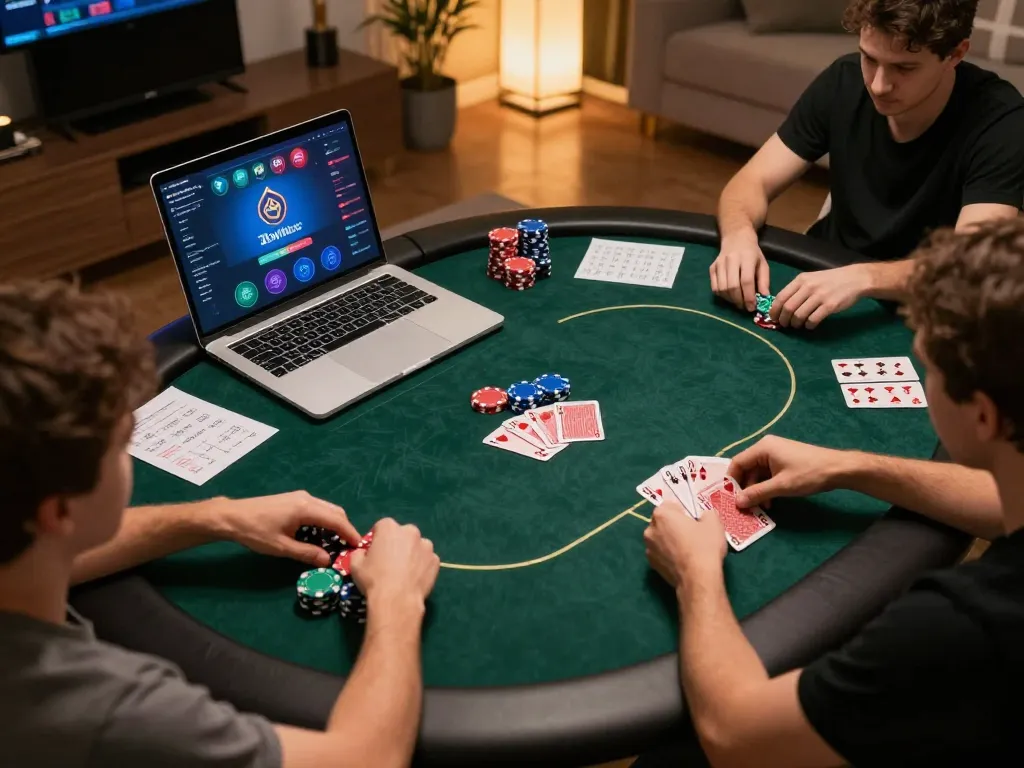 Zowin online poker game in action with players engaged and strategies visible.