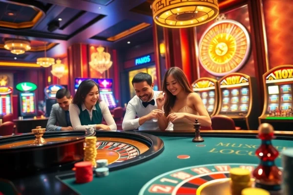 Capture the excitement of gaming at 8day.cn.com with vibrant casino tables and poker chips.