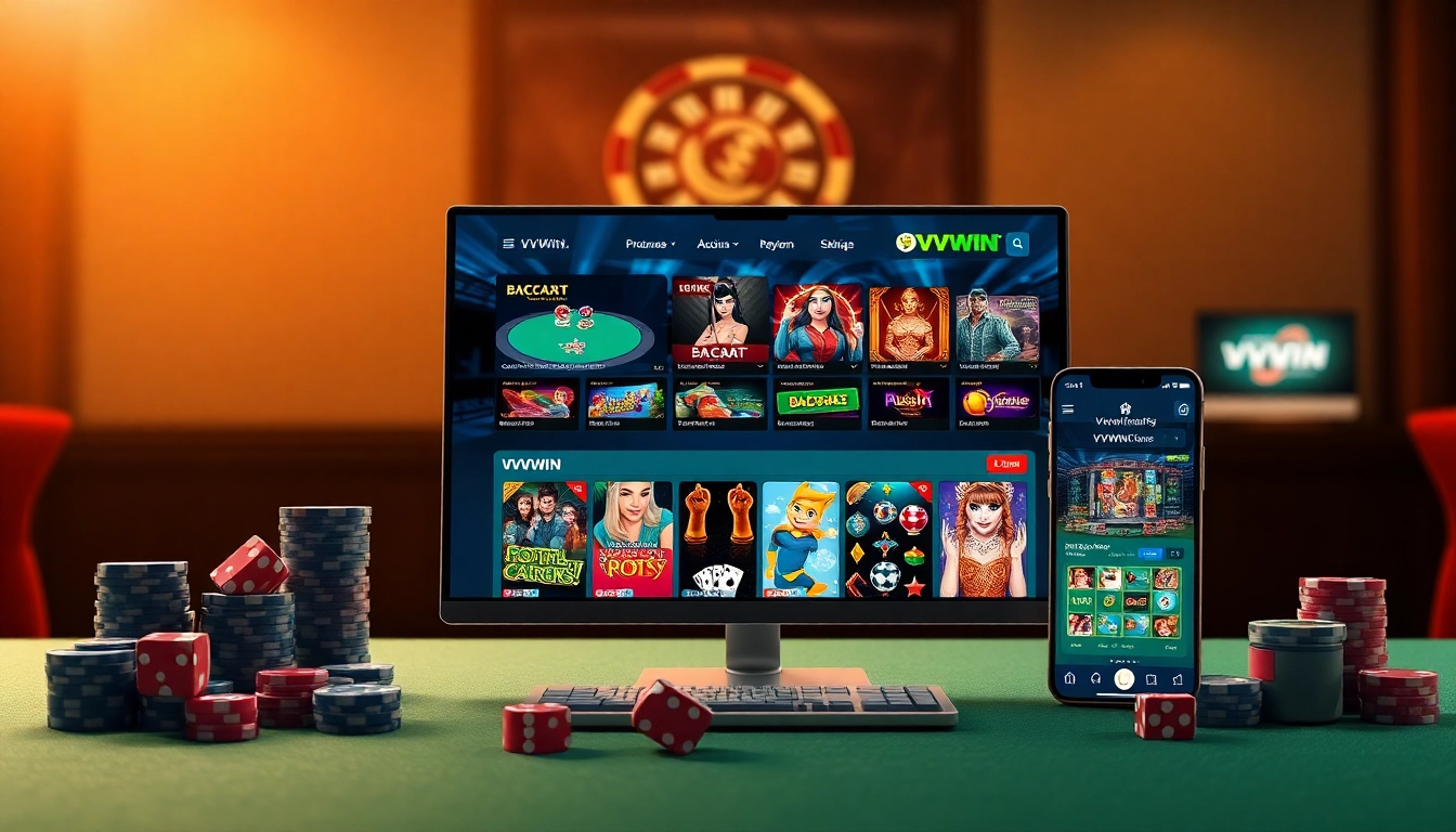 Explore the vibrant interface of vvvwin88.live featuring engaging online games.