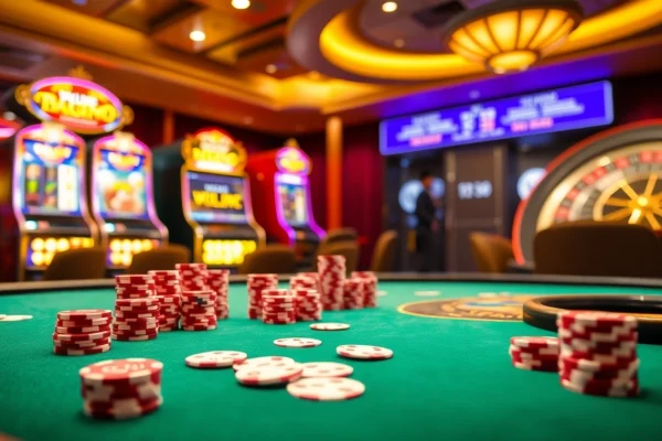 Win big at https://tr88.bio/ with an exciting poker game in a luxurious casino setting.