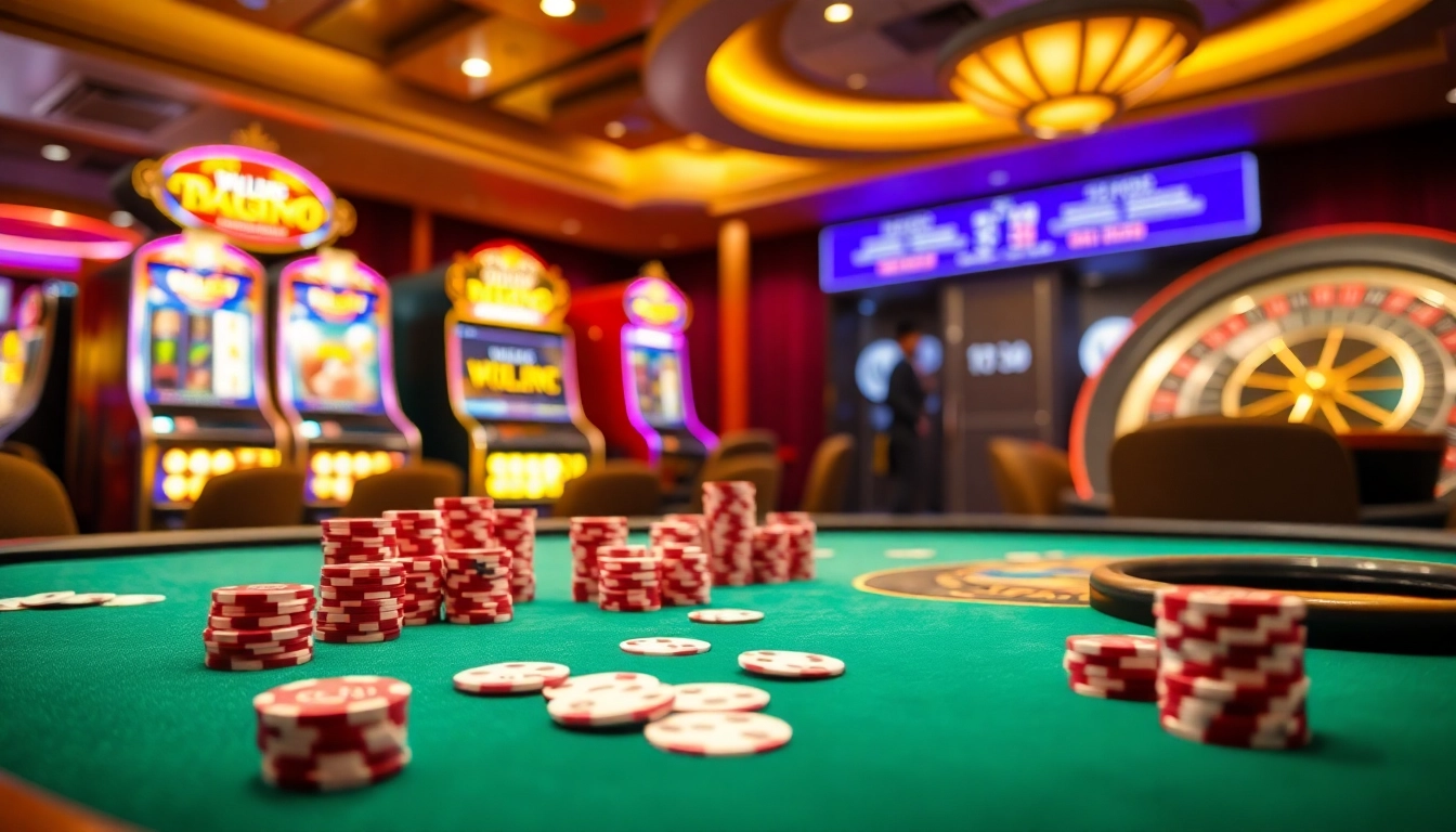 Win big at https://tr88.bio/ with an exciting poker game in a luxurious casino setting.