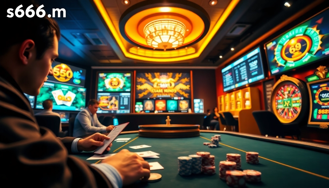 Experience thrilling games at s666.nyc's dynamic online casino platform
